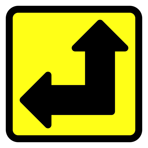 Two arrow Generic Outline Color icon