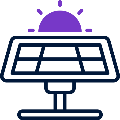 Solar panel Generic Mixed icon