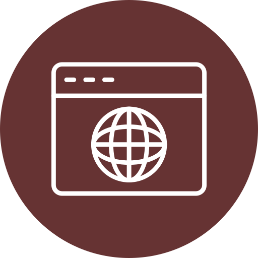 веб-браузер Generic Circular иконка