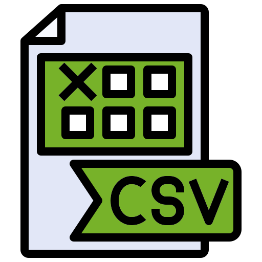 csv Generic Outline Color icon