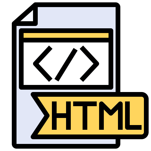 html Generic Outline Color icon