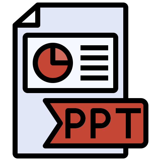 ppt Generic Outline Color icono