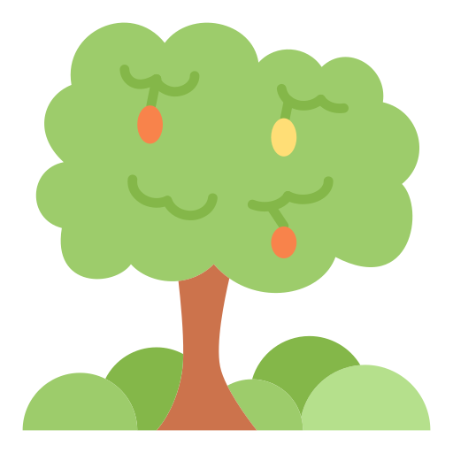 Фруктовое дерево Generic Flat иконка