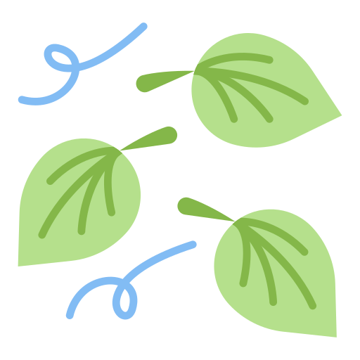 foglie cadenti Generic Flat icona