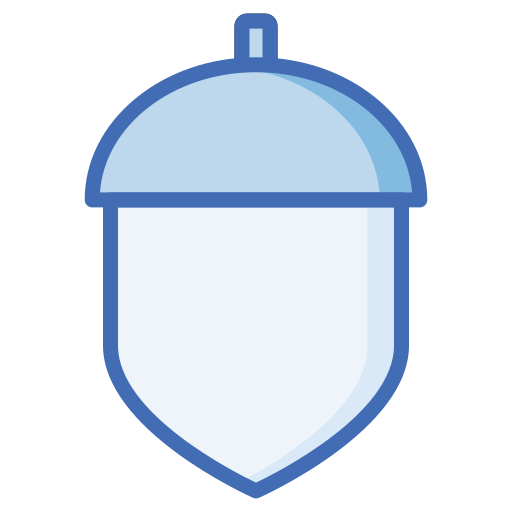ドングリ Generic Blue icon