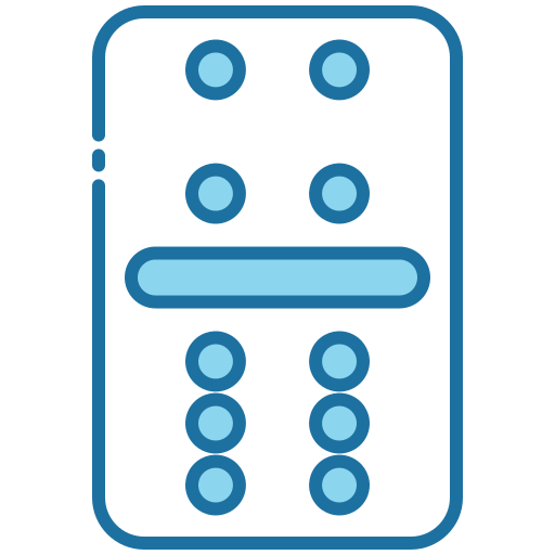 dominó Generic Blue icono