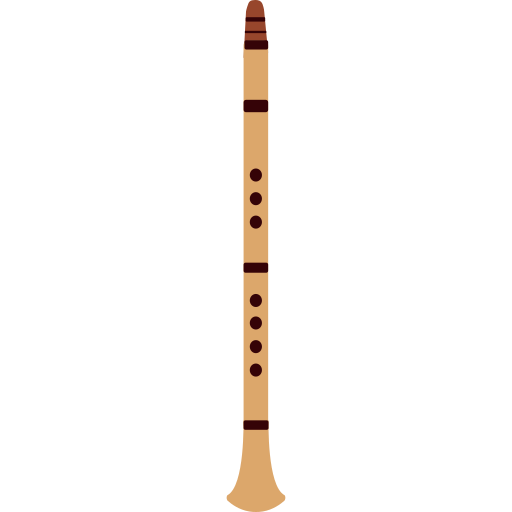 Clarinet Generic Flat icon