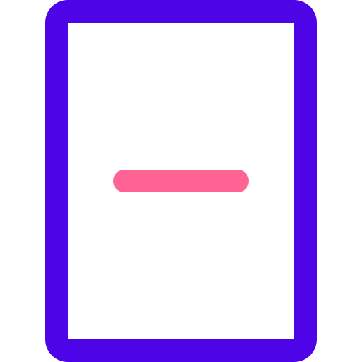 Delete file Generic Outline Color icon