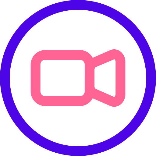 Video record Generic Outline Color icon