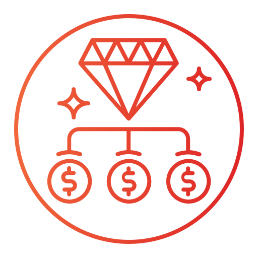 diamant Generic Gradient icoon