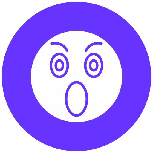 Surprised Generic Circular icon