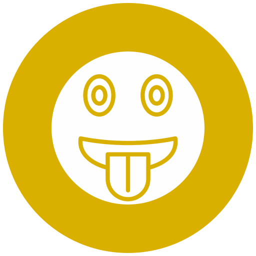 舌を出す Generic Circular icon