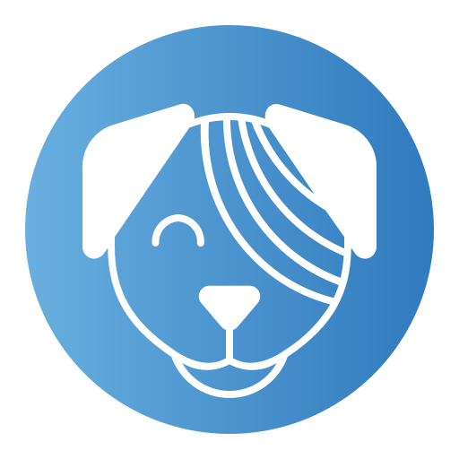 犬 Generic Flat Gradient icon