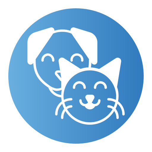 mascota Generic Flat Gradient icono