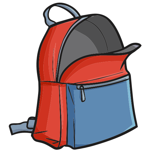 Travel bag Generic Hand Drawn Color icon