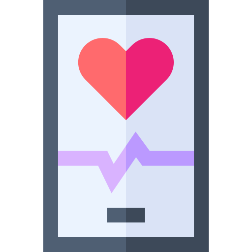 Health app Basic Straight Flat icon