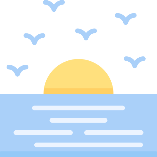 zachód słońca Special Flat ikona