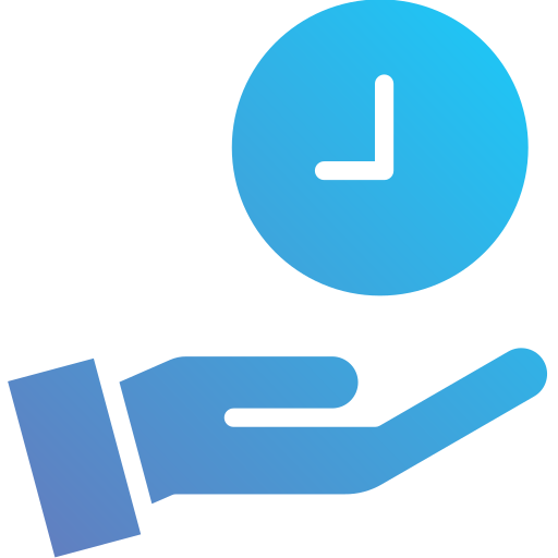 時間管理 Generic Flat Gradient icon