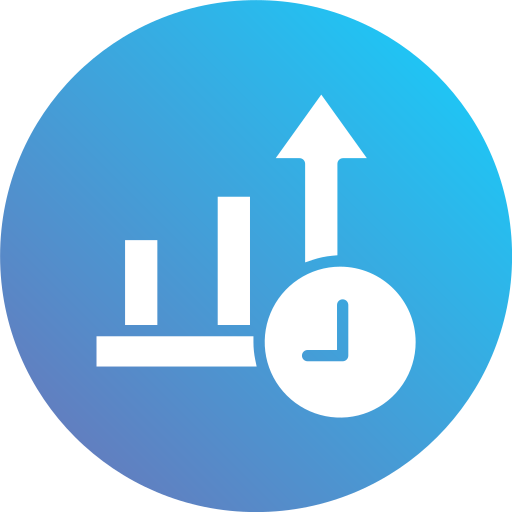 diagramm Generic Flat Gradient icon