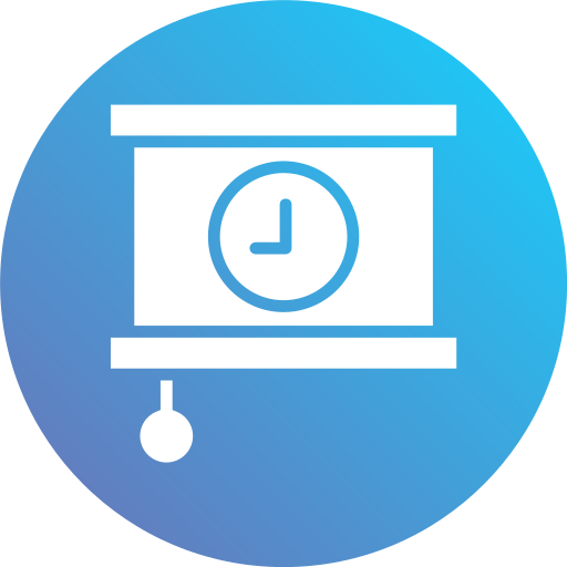 gestione del tempo Generic Flat Gradient icona