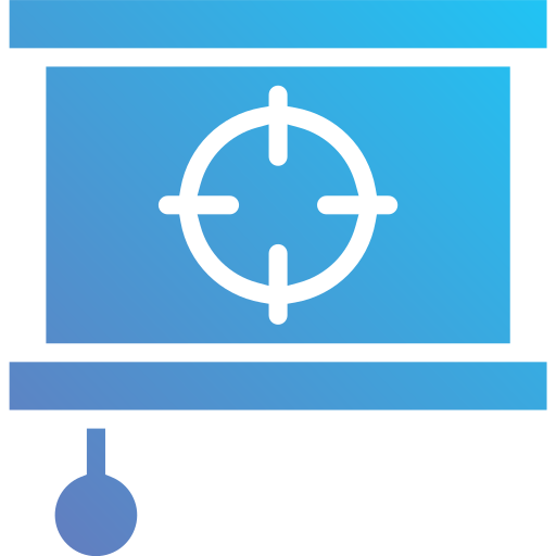 objetivo Generic Flat Gradient icono
