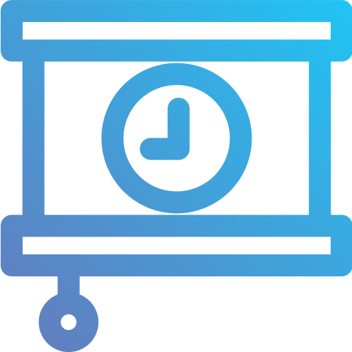 Time management Generic Gradient icon