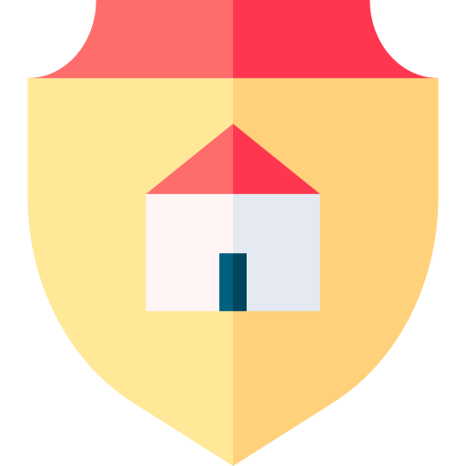 住宅保険 Basic Straight Flat icon
