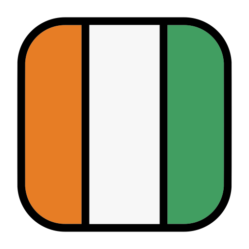 Ivory coast Generic Outline Color icon