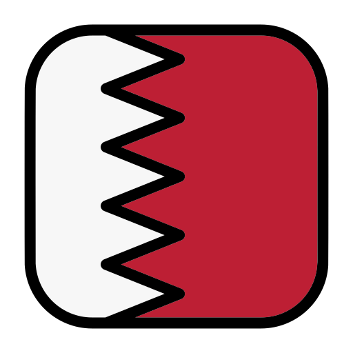 Bahrain Generic Outline Color icon