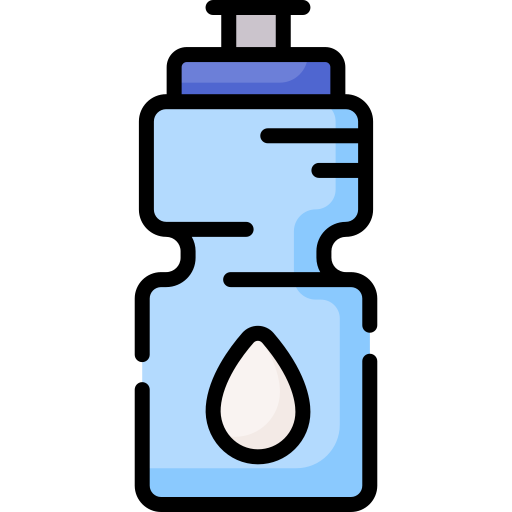 bottiglia d'acqua Special Lineal color icona