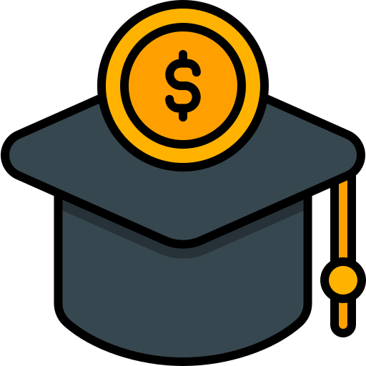 Scholarship Generic Outline Color icon