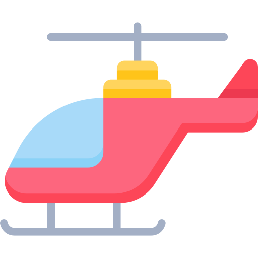 Helicopter Special Flat icon