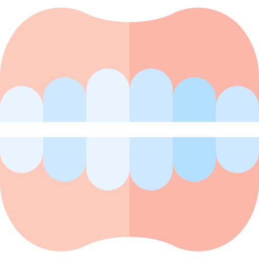 dentadura Basic Straight Flat icono