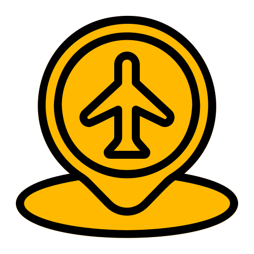 공항 Generic Outline Color icon