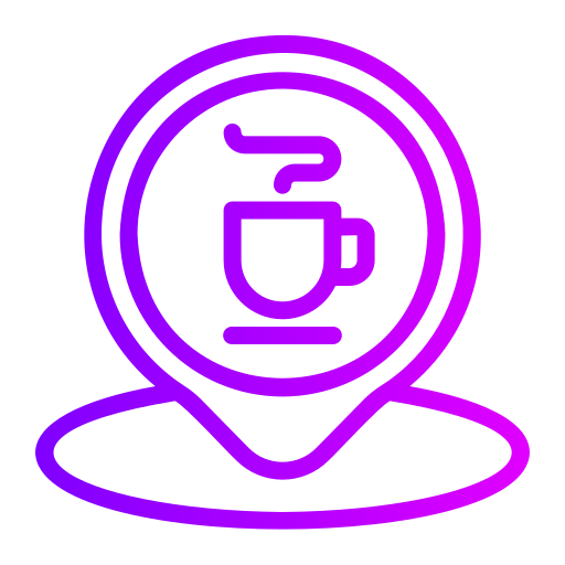 커피 샵 Generic Gradient icon