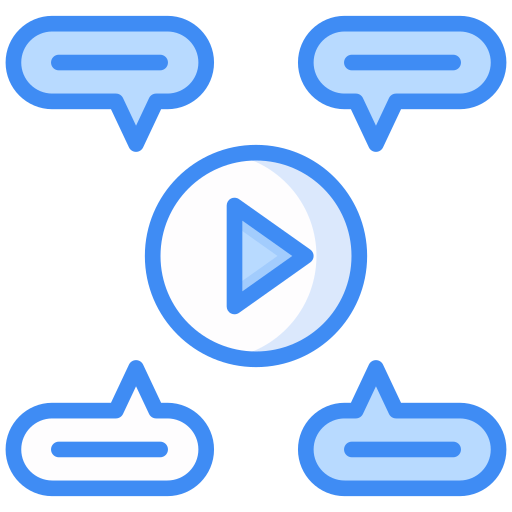 videochat Generic Blue icon