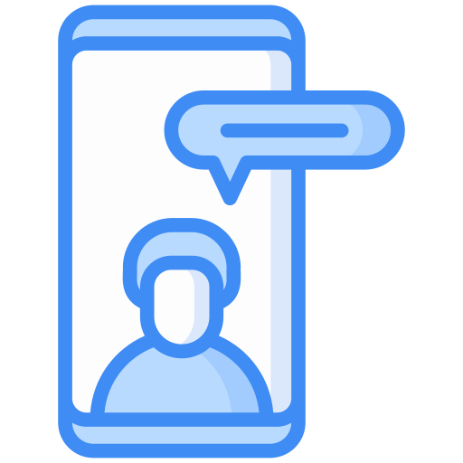 Videochat Generic Blue icon