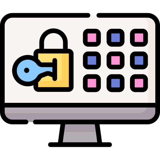 Encryption Special Lineal color icon