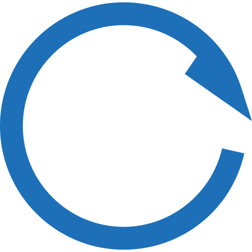 rotación Generic Blue icono