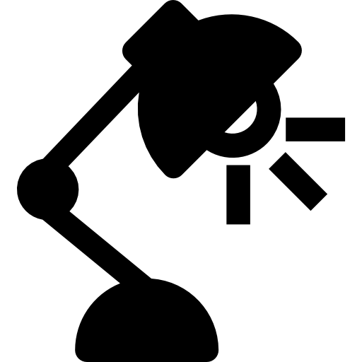 デスクランプ Kiranshastry Solid icon