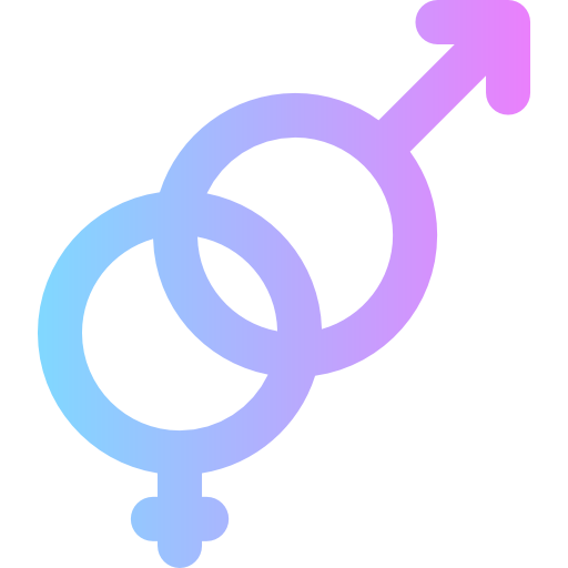 Gender Super Basic Rounded Gradient icon