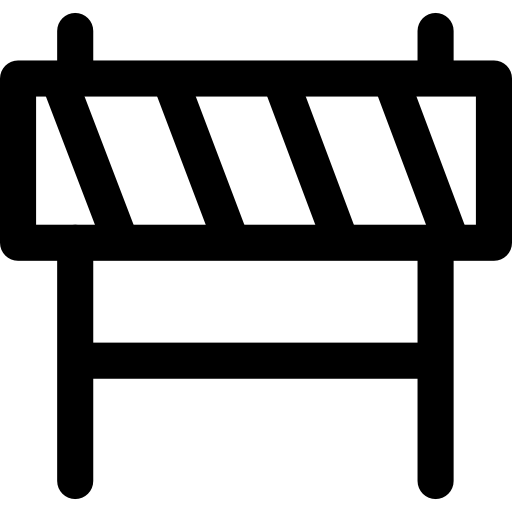 barrera Kiranshastry Lineal icono
