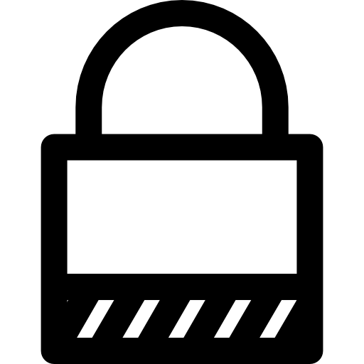 Padlock Kiranshastry Lineal icon