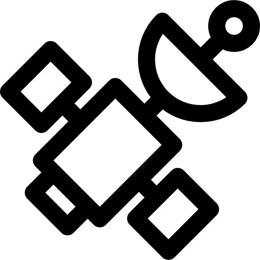 satélite Kiranshastry Lineal icono