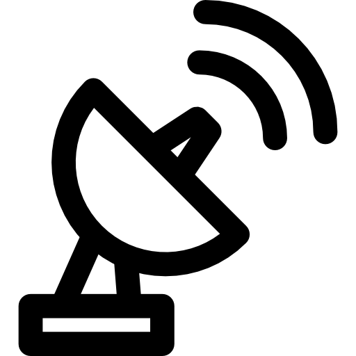 antenna parabolica Kiranshastry Lineal icona