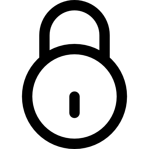 Padlock Kiranshastry Lineal icon