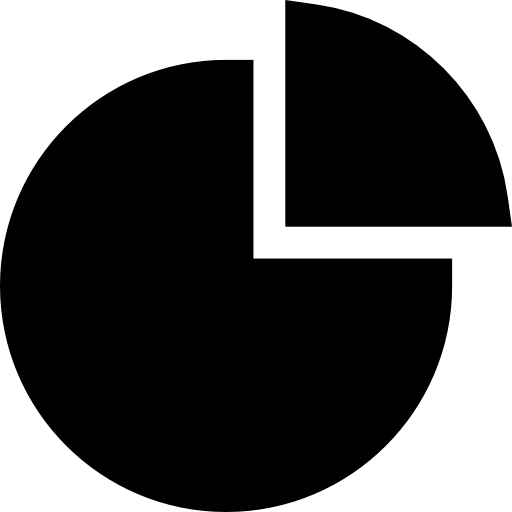 gráfico circular Kiranshastry Solid icono