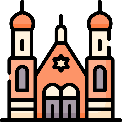 Synagogue Special Lineal color icon