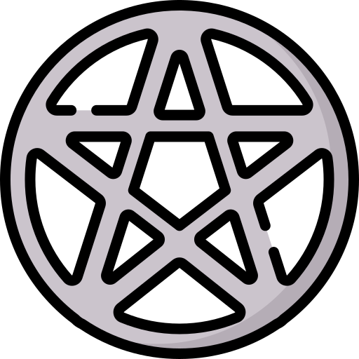 simbolos wiccanos Special Lineal color icono