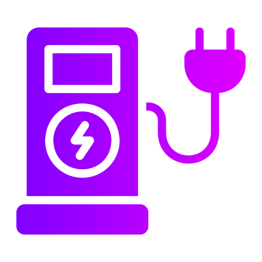 carga eléctrica Generic Flat Gradient icono